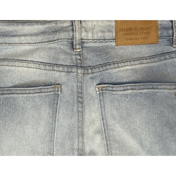 Velvet Heart Madelina High Rise Straight Leg Split‎ Hem Jeans - Picture 5 of 5